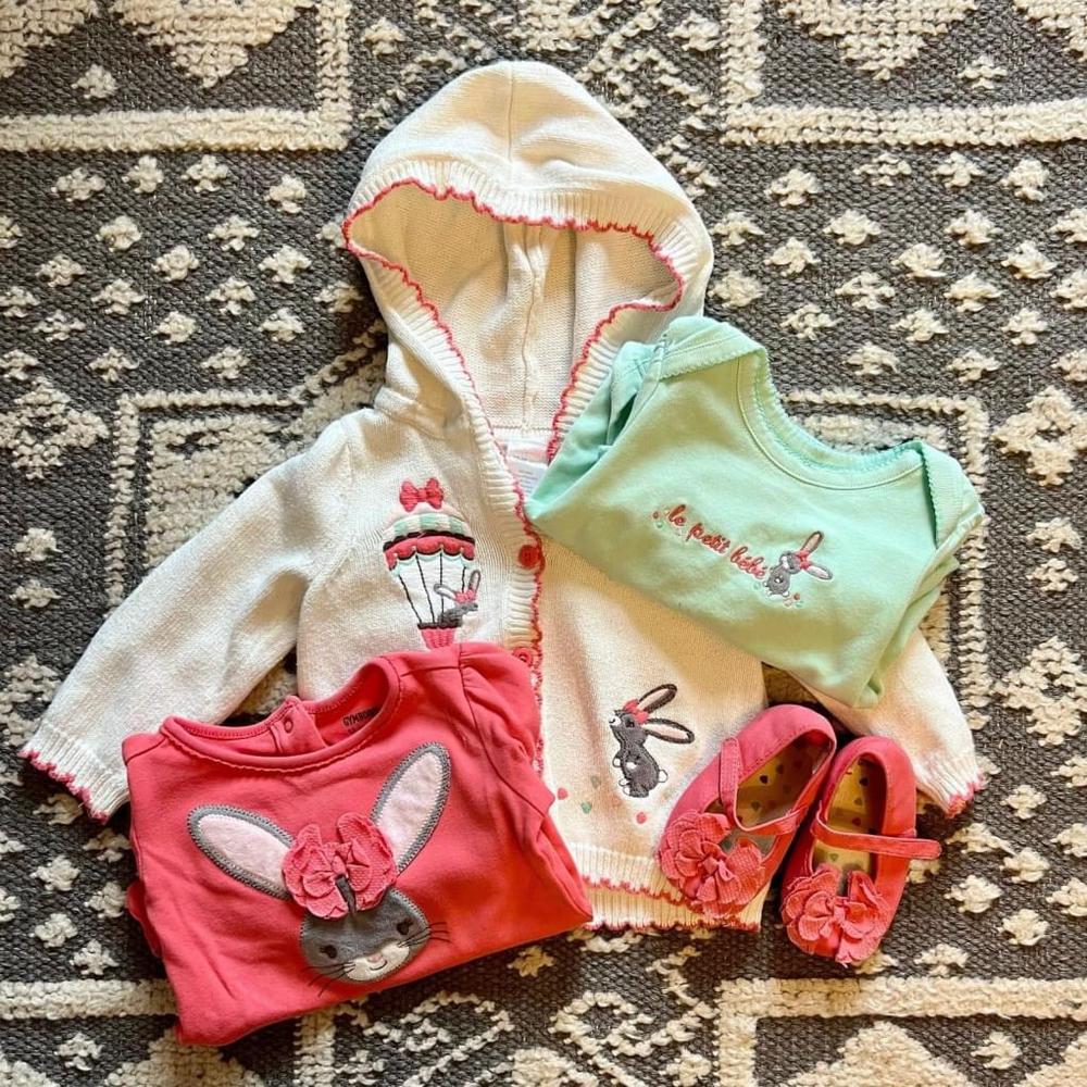 Gymboree Easter Spring Bunny Set 12-18M